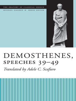 cover image of Demosthenes, Speeches 39-49